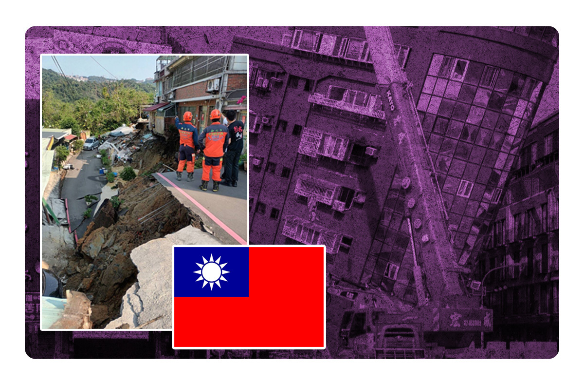 Continúan actualizaciones sobre el terremoto en Taiwán