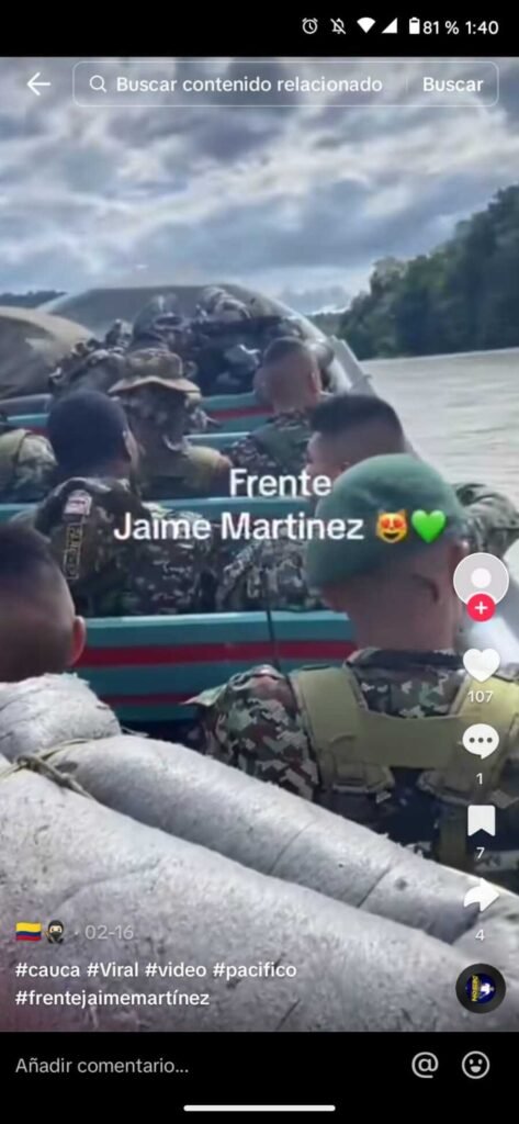 farc recluta jovenes en tikotk