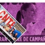 CNTE reubicará su plantón ante cierre de campaña de Sheinbaum