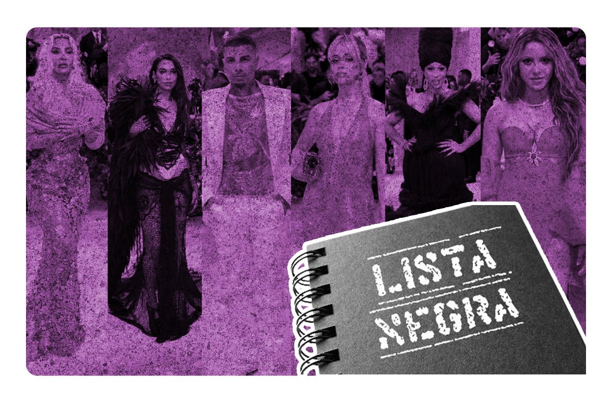 Lista de famosos por bloquear después de la MET GALA
