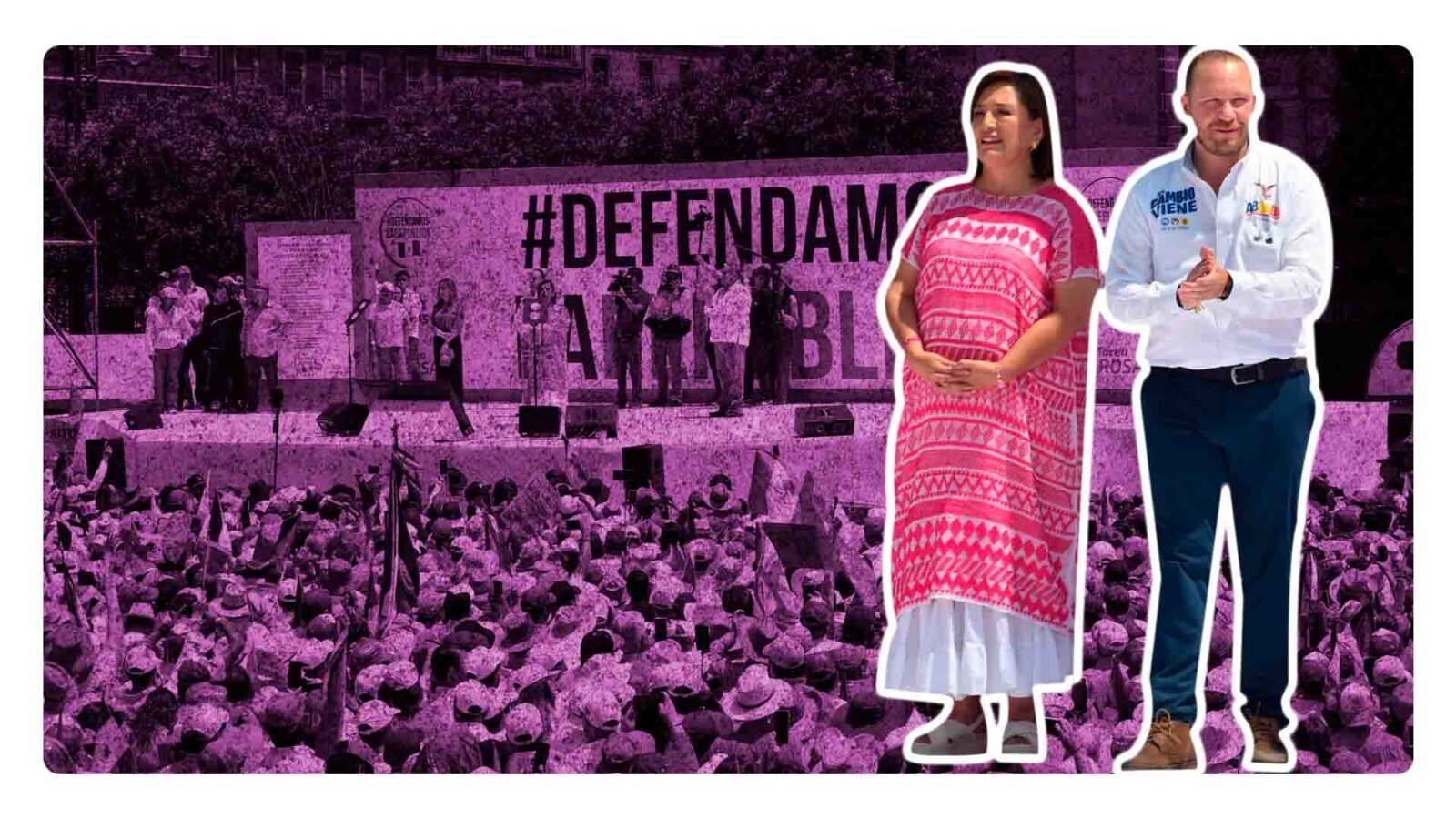 Así le fue a la "Marea Rosa" este 19 de mayo; reportan saldo blanco pese a agresiones