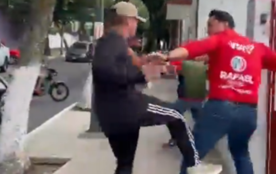 Video: agreden a Rafael Montiel, candidato a diputado local en Cuajimalpa