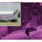 Campamento en apoyo al pueblo de Palestina en Ciudad Universitaria, UNAM