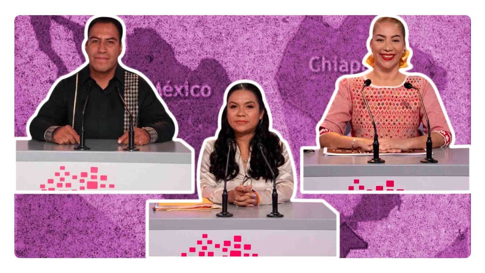 ¿Quiénes son los candidatos a la gubernatura de Chiapas este 2024?