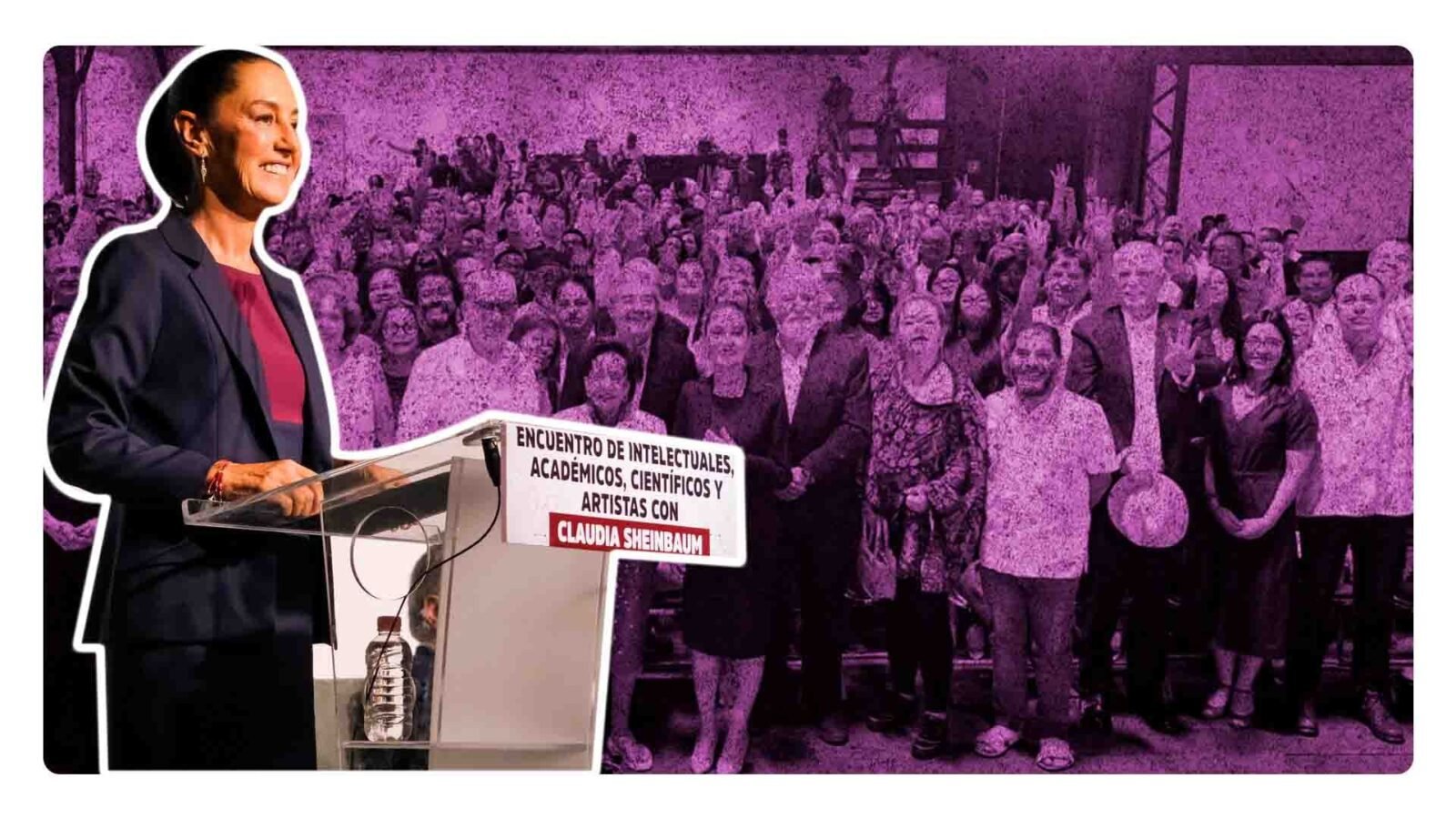Más de 900 intelecturales, artistas y académicos refrendan apoyo a Cladia Sheinbaum