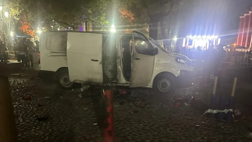 Durante cierre de campaña en San Cristóbal de las Casas, Chiapas, explotó una camioneta