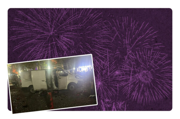 Explotó camioneta en San Cristóbal de las Casas, Chiapas, durante cierre de campaña