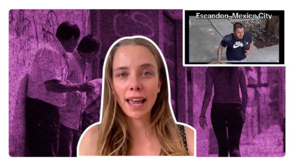 Extrangera denuncia acoso en las calles de la CDMX