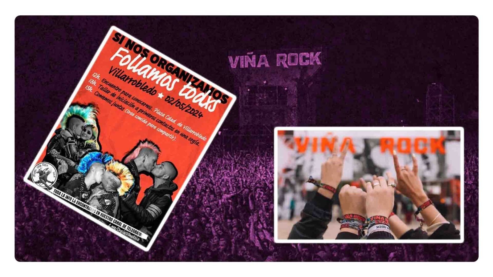 Festival Viña Rock organiza orgía: 