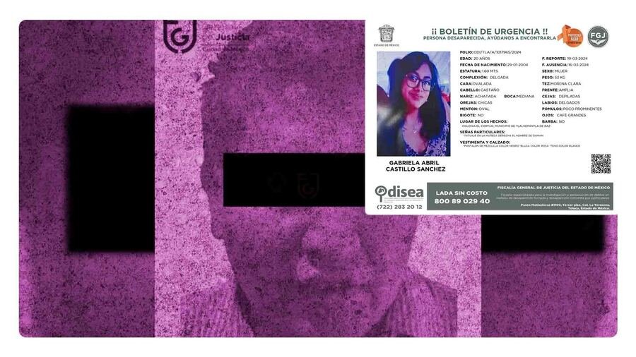 gabriela abril victima del feminicida de iztacalco