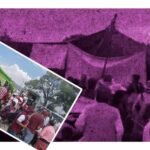 Ce lona sobre asistentes en cierre de campaña de Morena en el Estado de México