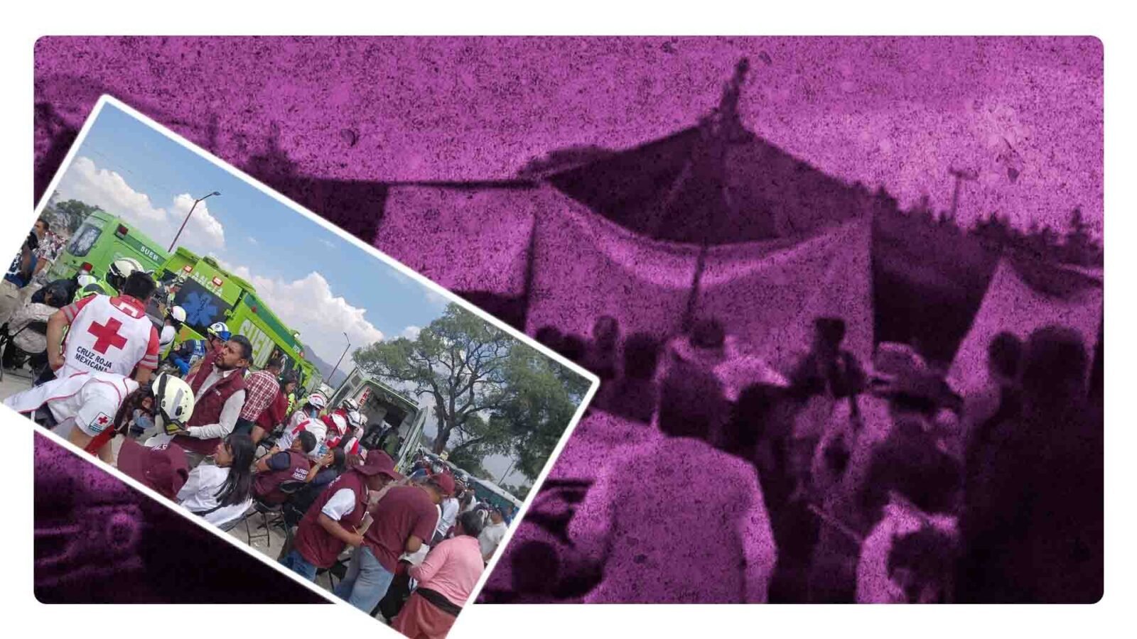 Ce lona sobre asistentes en cierre de campaña de Morena en el Estado de México