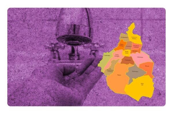 donde habra reducción del agua en la cdmx