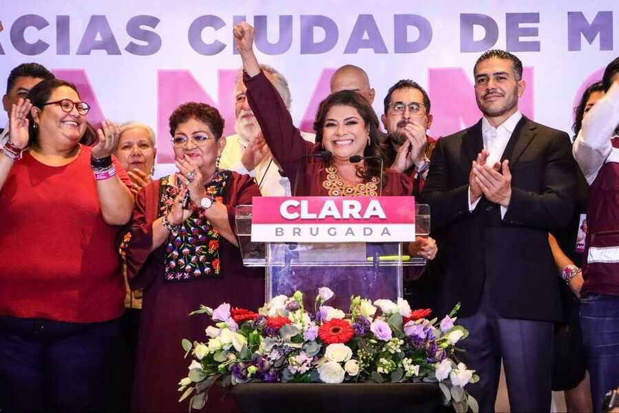 ¡Se la lleva! Clara Brugada Molina aventaja a Santiago Taboada y preliminarmente se consolida como la jefa de Gobierno de la CDMX