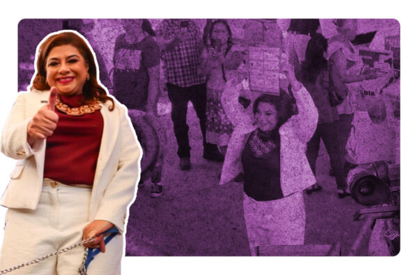 Así fue el voto de Clara Brugada, candidata a la jefatura de Gobierno de la CDMX