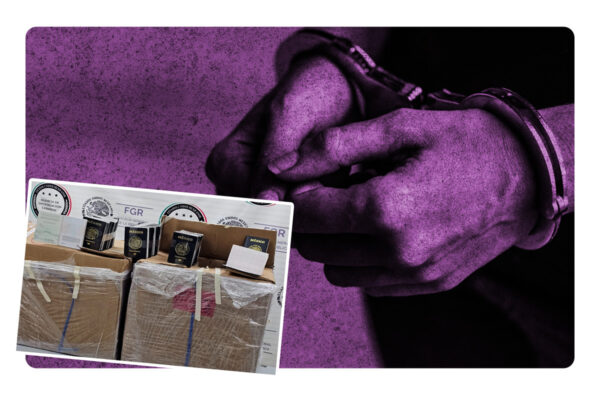FGR recupera parte de los pasaportes robados el pasado 18 de junio; detienen a 2 personas
