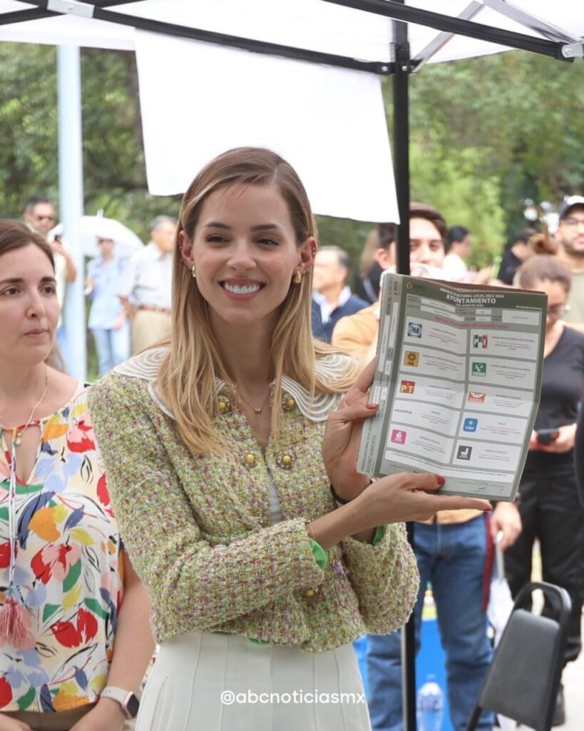 La candidata para la alcaldía de Monterrey de Movimiento Ciudadano Mariana Rodríguez, pierde las elecciones de 2024