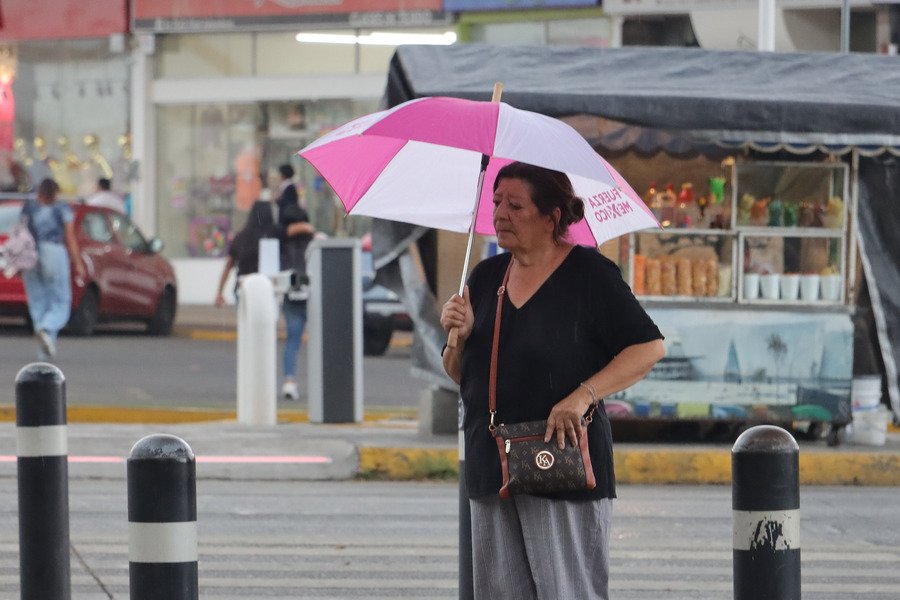 clima con lluvia en la cdmx