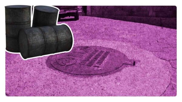 denuncian olor a combistible en drenaje de la gam