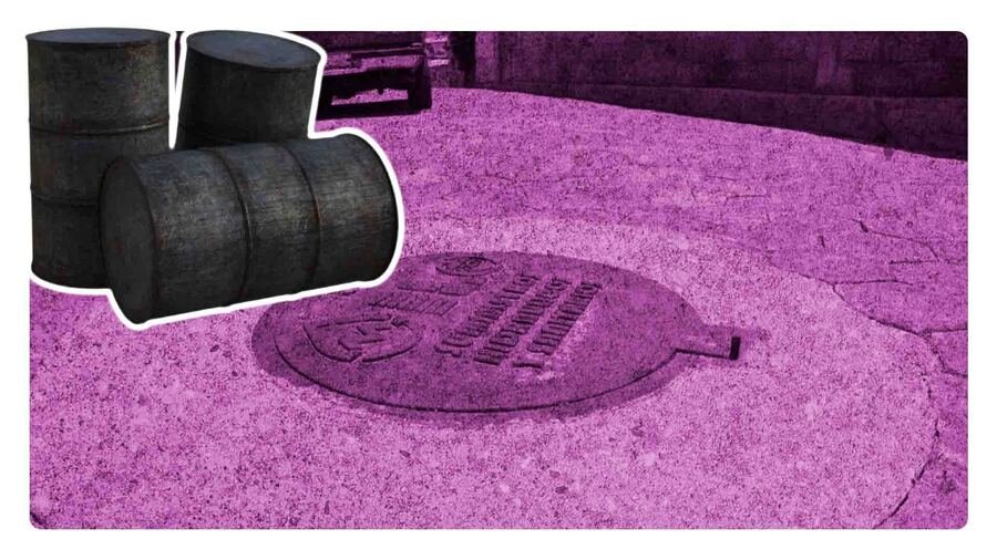 denuncian olor a combistible en drenaje de la gam