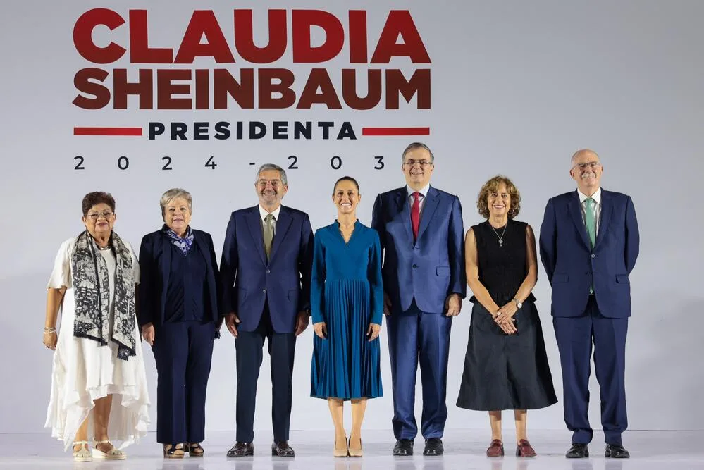 Marcelo, Ebrard, Godoy, De la Fuente, Alicia Barcena entre el gabinete de Gobierno de Claudia Sheinbaum