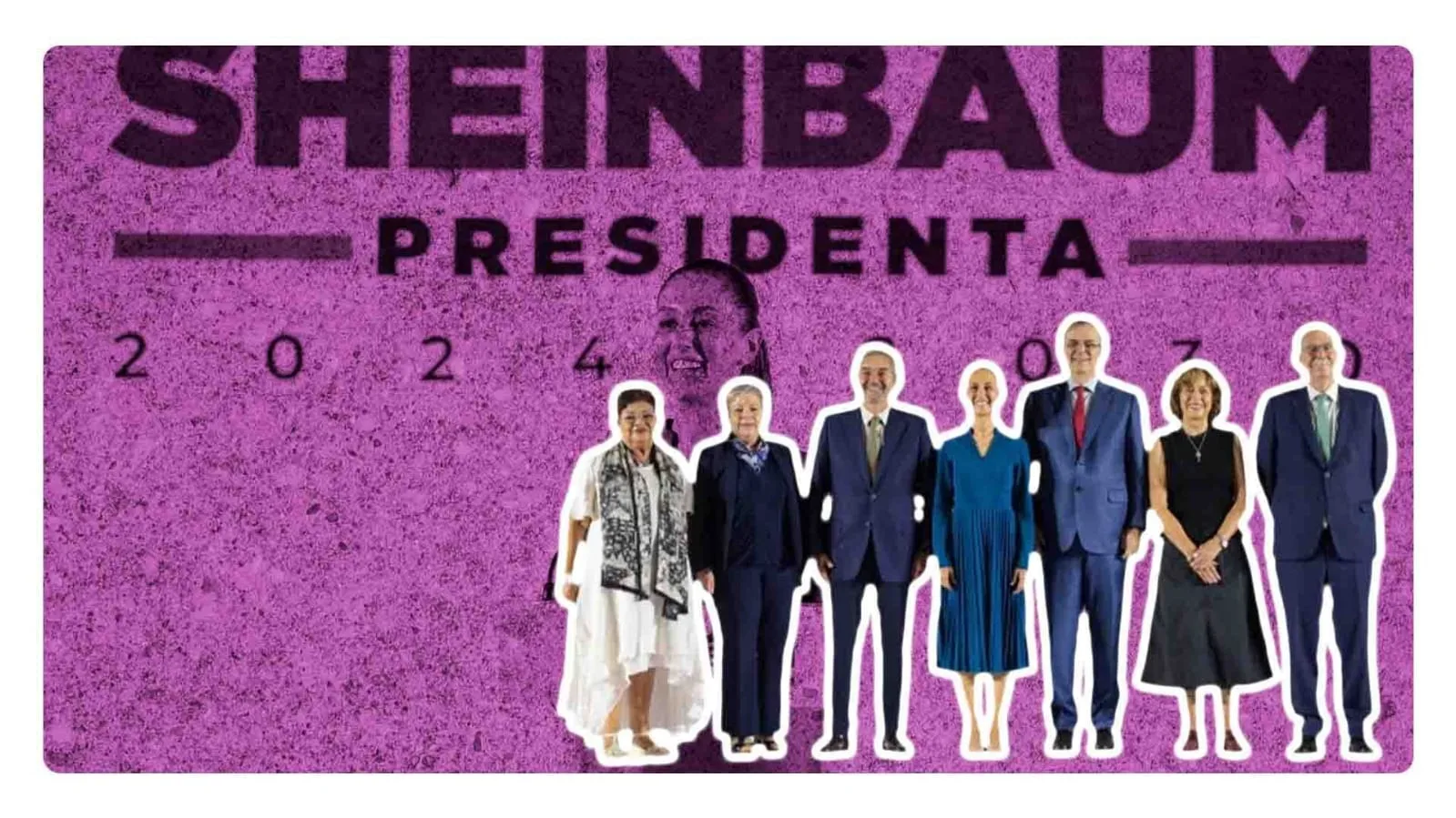 Clauida Sheinbaum presenta primera parte de su gabinete de Gobierno; ¿quienés son?
