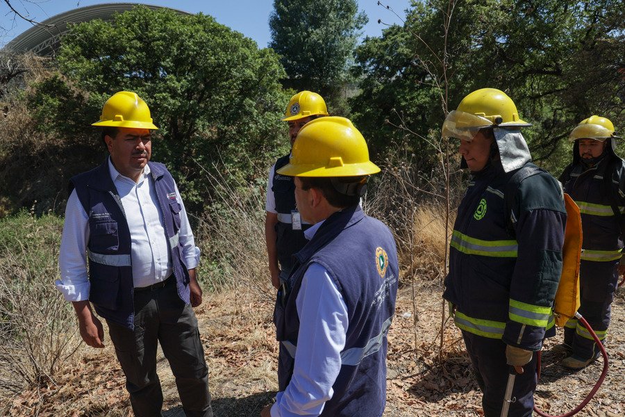 Javier Aquino, secretario de Segob de Puebla informa sobre los incendios forestales activos