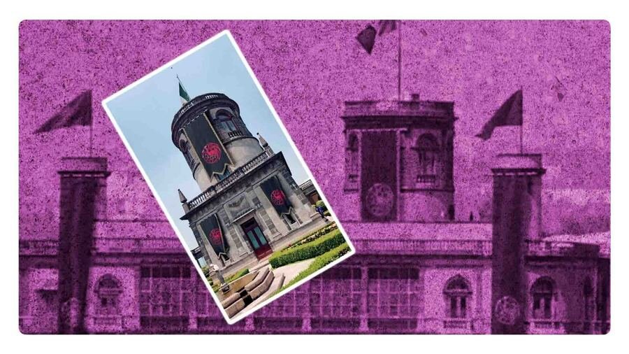 la casa del dragon castillo de chapultepec inah