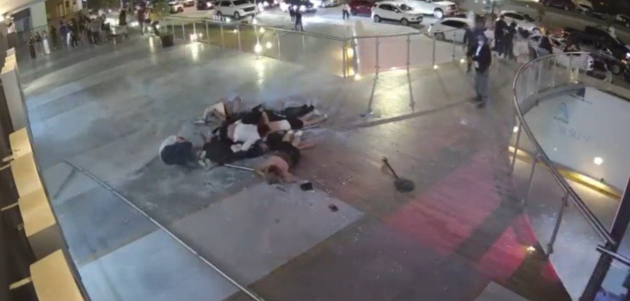 cae barandal en el antro rich en san luis potosí