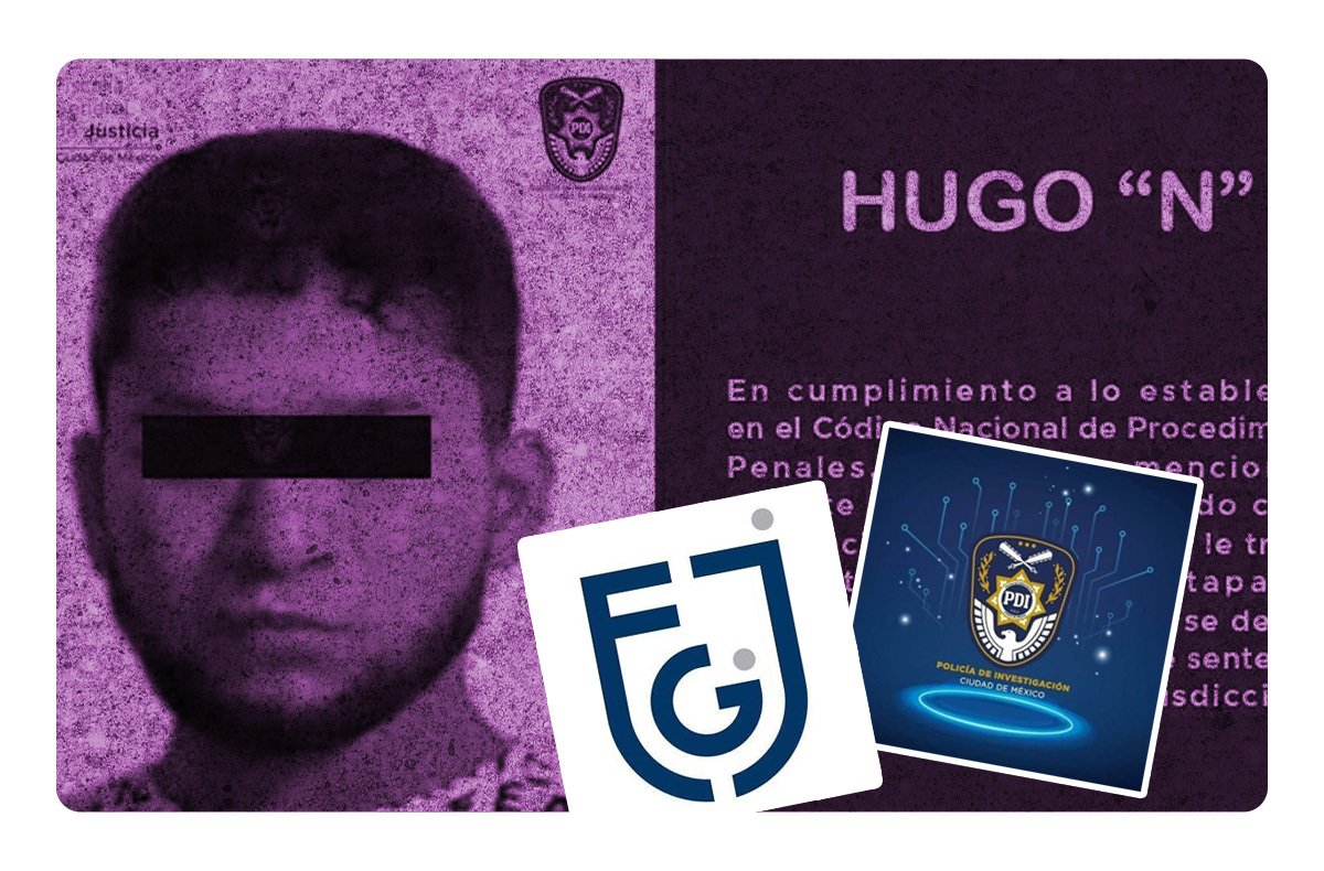 Detienen a Hugo "N" alias "El Huguito", presunto miembro de los líderes de la Unión Tepito