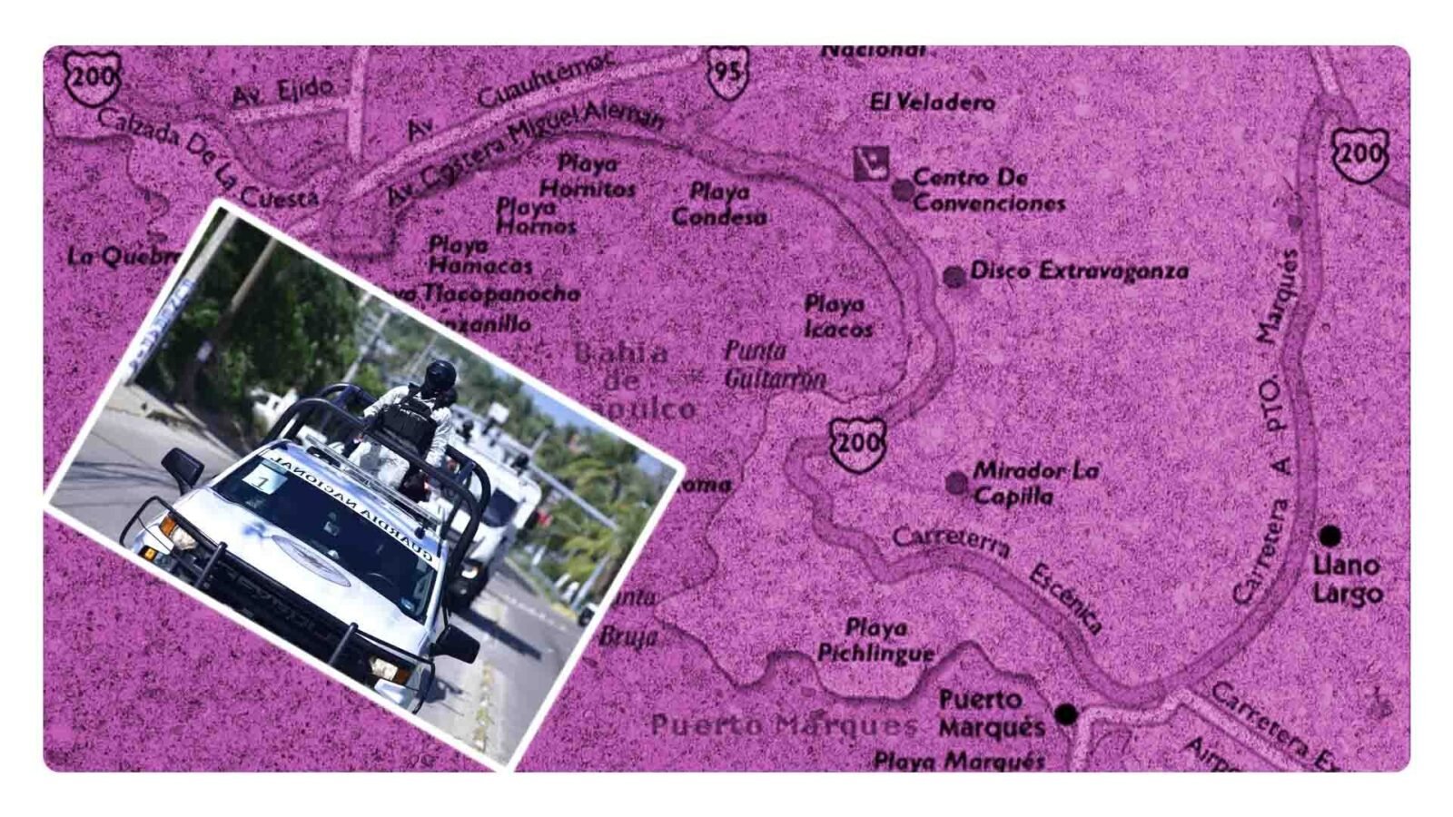 Al menos 500 elementos del Ejército mexicano y Guardia Nacional arribaron a Acapulco por el incremento de la violencia en julio