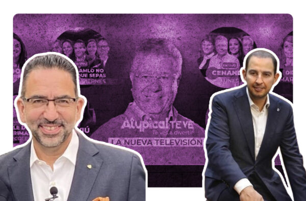 Javier Lozano y Marko Cortés discuten en vivo durante transmisión de Atypical Te Ve