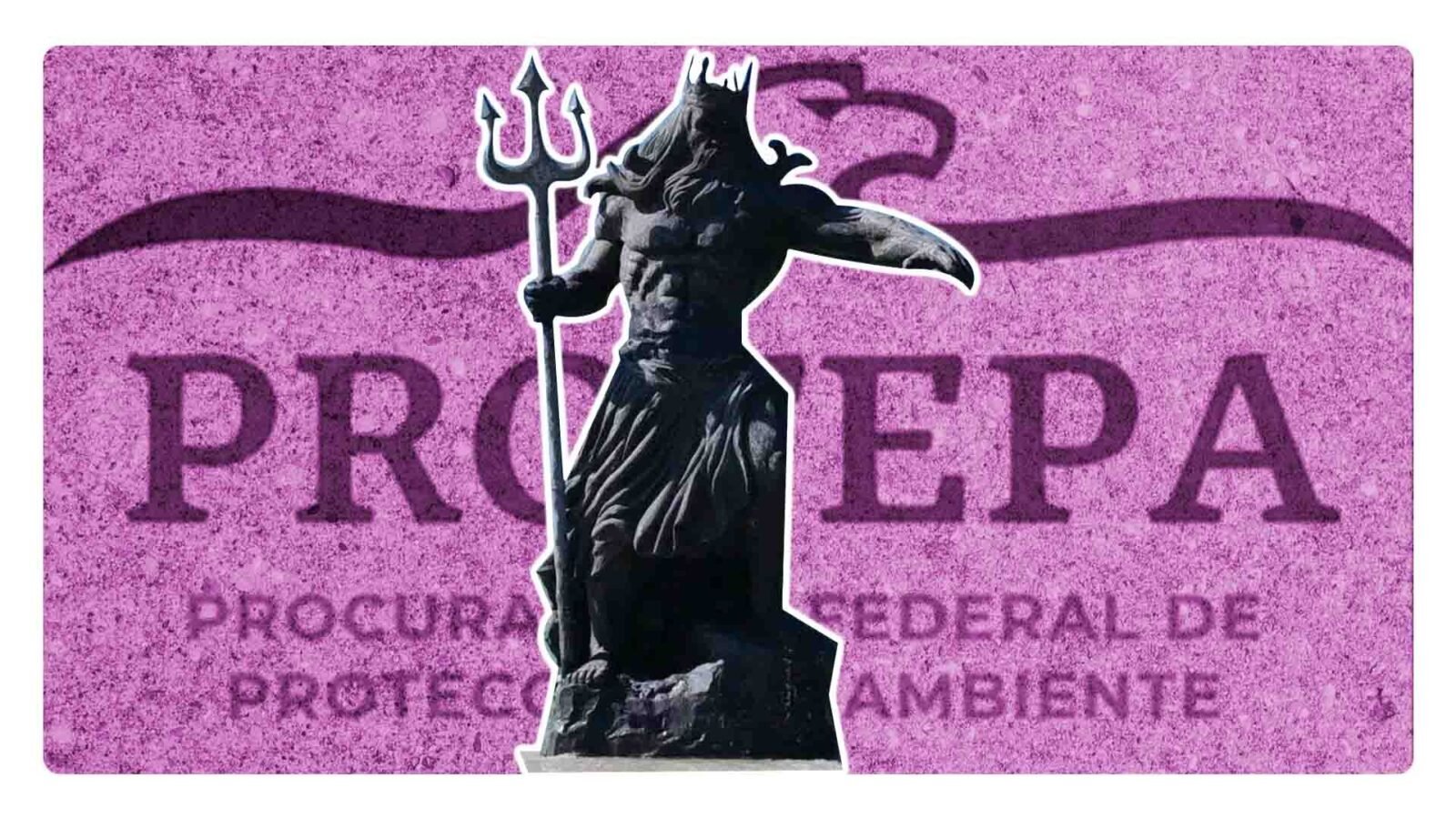 Profepa clausuró la estatua de Poseidón en Progreso, Yucatán, ¿por qué?