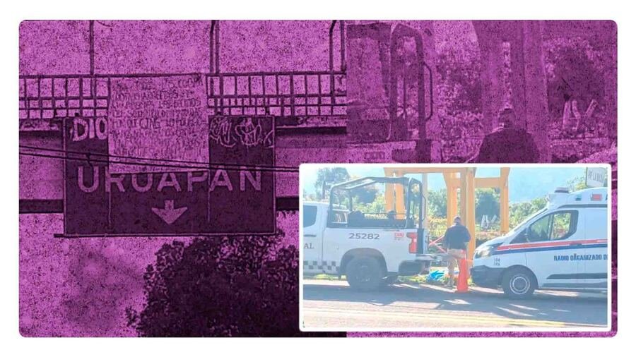 el narco deja mensajes en asesinatos en uruapan michoacan