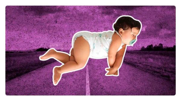 bebe sobrevive solo a orillas de una carretera en estados unidos