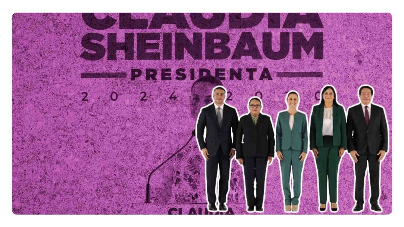 ¿Quiénes serán los encargados de al seguridad de México con Sheinbaum?