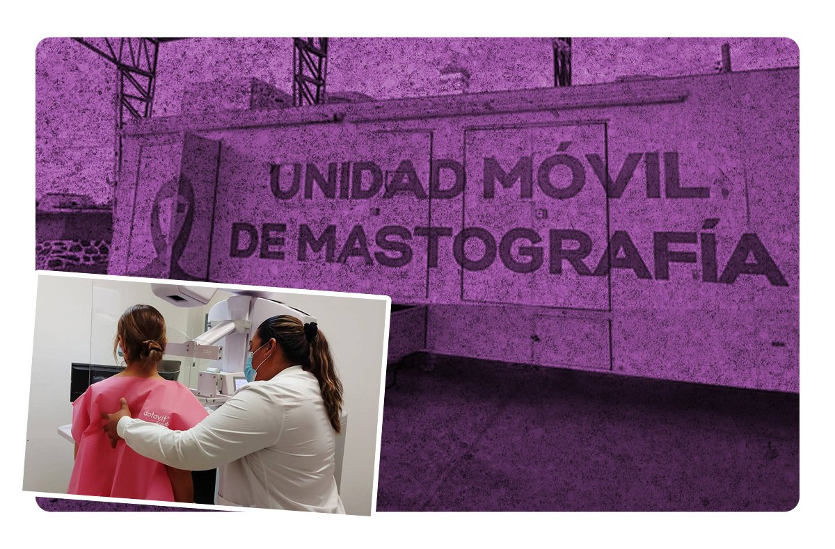 La Secretaría de Salud del Estado de México realizó la Jornada de Salud de detección oportuna de cáncer de mama con mastografías gratuitas