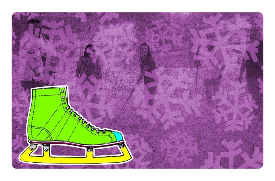 inauguración de la pista de hielo en cancún