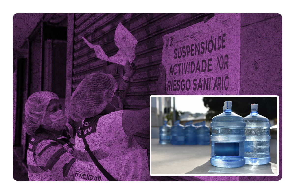Riesgos sanitarios: clausuran 331 purificadoras de agua