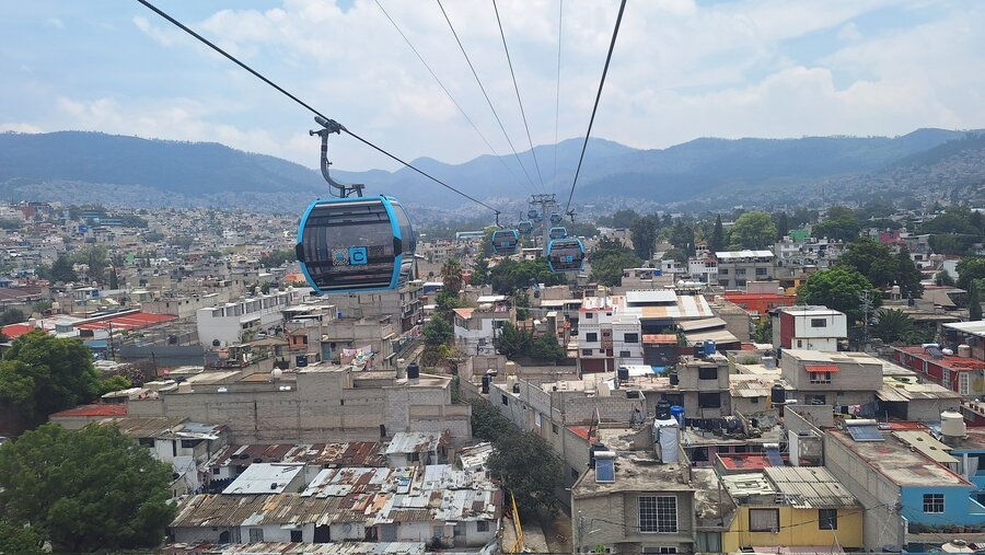 ruta de la línea 1 del cablebus y su costo
