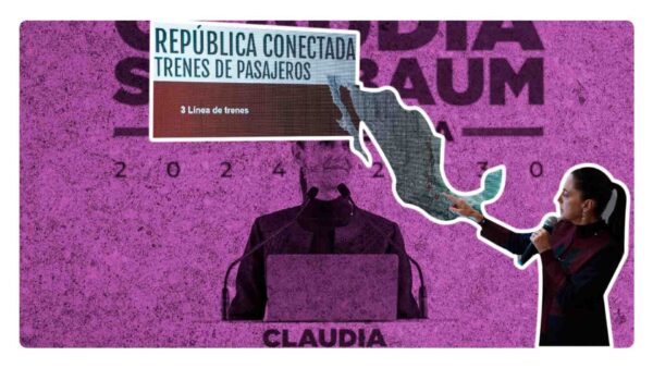 Claudia Sheinbaum propone crear tres rutas de trenes de pasajeros en México