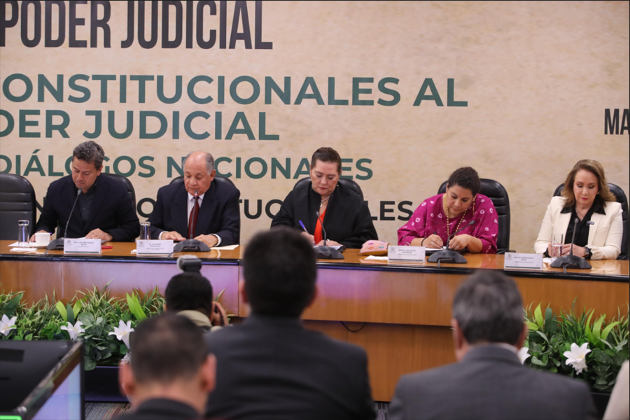 Participación de Guadalupe Taddei en el séptimo foro de Diálogos sobre la Reforma al Poder Judicial