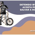 Detienen a Irving García, bicampeón nacional de BMX, tras salvar a una mujer de agresión sexual
