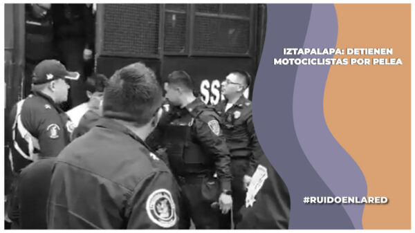 Detienen a 35 motociclistas en la Alcaldía Iztapalapa; entre ellos 13 menores de edad