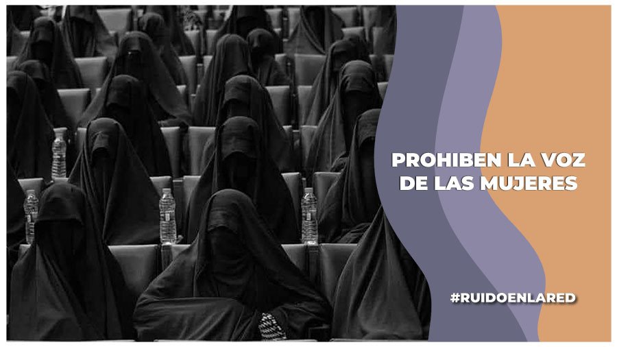 talibanes prohiben a las mujeres hablar en espacios públicos de afganistan