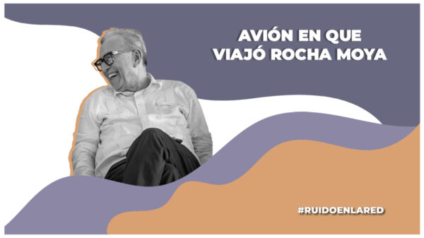 avión en el que viajó rocha moya los ángeles