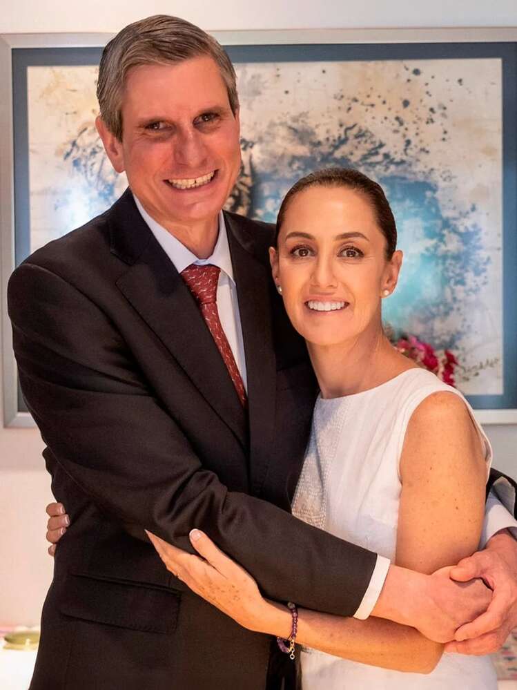 Esposo de Claudia Sheinbaum dice no a ser primer caballero de México 