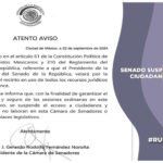 Fernández Noroña suspende el acceso ciudadano al Senado de la República