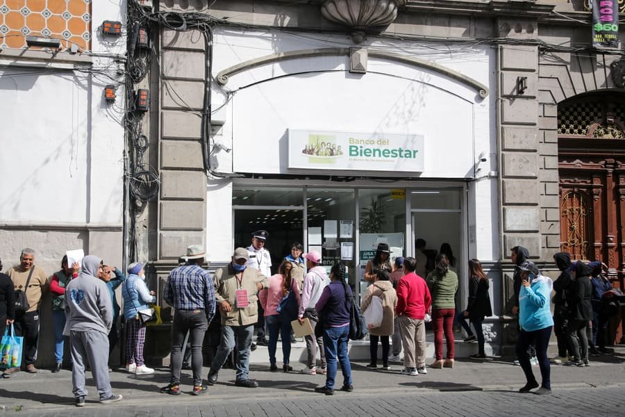 en que cajeros se puede retirar con tarjeta bienestar