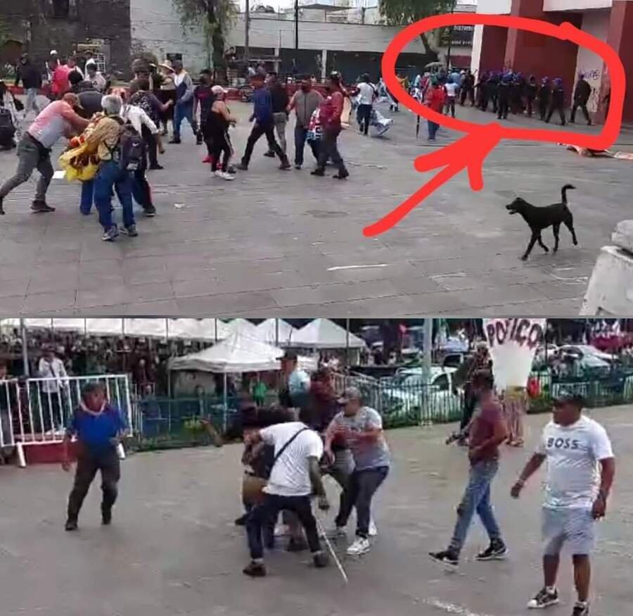 que pasó en la manifestación de xochimilco